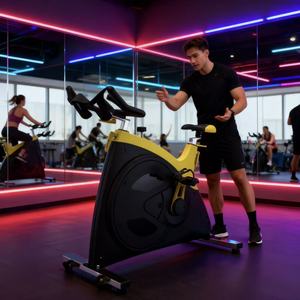 Bicicletas Dinámicas de Venta Caliente, Bicicletas de Ejercicio Aeróbico en Interiores, Bicicletas de Fitness Giratorias para Uso Comercial o Doméstico - Product Image 5