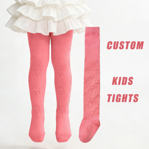 Collants personnalisés pour enfants Collants pour filles Collants pour enfants HY-T-029 tricotés de haute qualité - Product Image 1