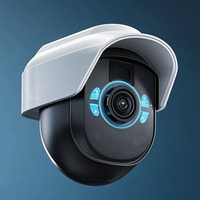 Piezas de Plástico OEM Personalizadas, Sistema de Seguridad Inteligente para el Hogar, Carcasa de Cámara Inteligente de ABS y PC
