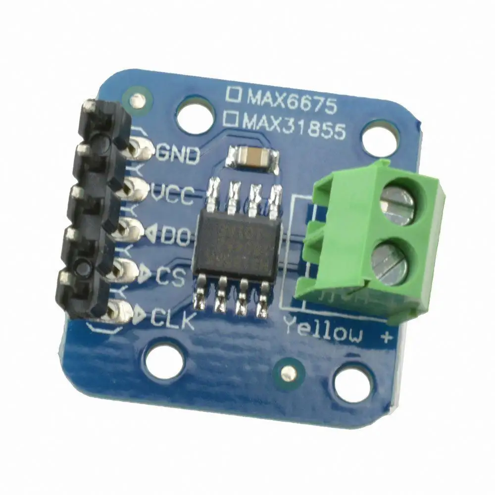 MAX6675/MAX31855 K Type Thermocouple Sensor Module Breakout Board Temperature