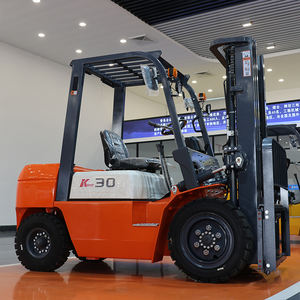 Barato punto terreno áspero pequeño telescópico combustión interna Manual Mini carretilla elevadora diesel 3 toneladas con accesorio - Product Image 1