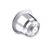 Capsule de café réutilisable en acier inoxydable personnalisée pour Nespresso, dosette de café rechargeable, OEM ODM disponible