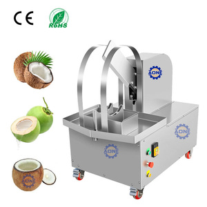 Máquina Cortadora Automática de Coco Verde de Grado Alimenticio 110v 220v, Máquina de Cortar Coco con Cuchilla de Acero al Carbono - Product Image 1