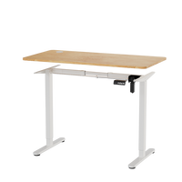 Bureau debout électrique à moteur unique, réglable en hauteur, prix de gros, bureau intelligent de luxe à levage électrique