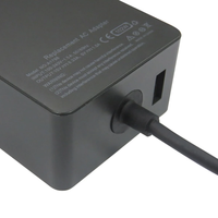 Pour adaptateur Microsoft 15V 6.33A 102W chargeur d'ordinateur portable compatible pour Surface Book 2 13.5 pouces Core i7 i5 1832 1835 Pro 1 & 2