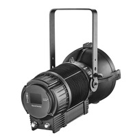 AOPU Lampu Fresnel LED 300W 2in1 Tahan Air dengan Zoom Otomatis, Peralatan Pencahayaan Studio TV untuk Panggung Luar Ruangan dan Klub