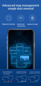 GEERLEPOL V8 Robot aspirador autolimpiante Robot aspirador de alta calidad Limpiador de barrido y fregado - Product Image 5