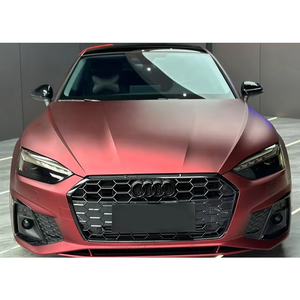 Pellicola Adesiva per Auto Personalizzata all'Ingrosso, Anti-Invecchiamento, Resistente ai Raggi UV, Super Opaca, Cromata Fantasma, Metallizzata, Rosso Romanee, Vinile Colorato per Wrapping Auto - Product Image 1