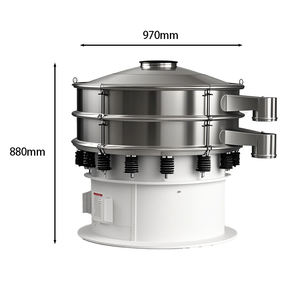 Yüksek hassasiyetli çok katmanlı pirinç eleme makinesi özelleştirilebilir fabrika titreşimli ekran döner titreşim elek çekirdek motoru - Product Image 6
