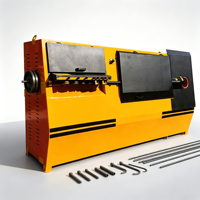 Machine automatique de cintrage de barres d'armature CNC pour la fabrication d'étriers en acier