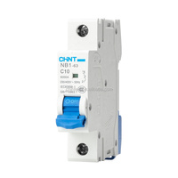 Fabricante Chino, Venta Profesional de Interruptores de Circuito Miniatura Eléctricos CHNT CHINT Mcb, 16a 63a 220v 1P 2P 3P 4P Disyuntor
