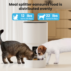 Distributore Automatico di Cibo per Animali Domestici Premium, Grande Capacità, Facile da Lavare, Controllo Remoto WiFi e App, Alimentazione Quantitativa Programmabile, Anti-Intasamento, per Negozi di Animali - Product Image 4