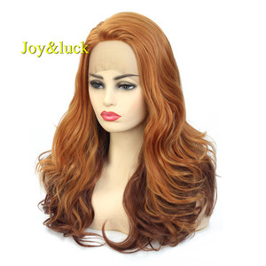 Perruque Lace Front Wig synthétique <span class=keywords><strong>mi</strong></span>-longue — noble, perruque coupe au carré naturelle noire ombrée bleue, perruque pour femmes, <span class=keywords><strong>cheveux</strong></span> lisses, vente en gros - Product Image 5