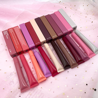 Crème lipgloss met sleutelhanger, schattige shimmer, glanzende hydraterende lipbutter, hoge pigmentatie, zonnebescherming, fruit smaak lipbalsem