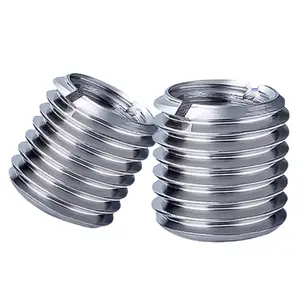 304 Stainless Steel Inner And Outer Threaded Reducer Insert Nuts Slot Channel Body Nut Bolt Manufacture