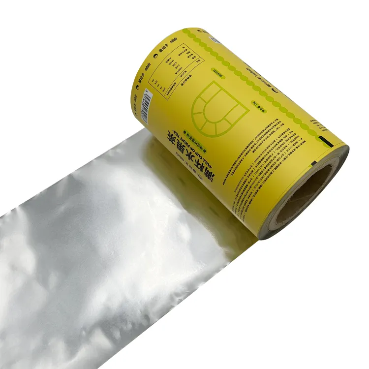 Produttori che vendono rotolo di Film plastico laminato in alluminio per uso alimentare con stampa rotocalco Pop