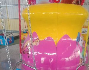Chaise volante 12 places de luxe de l'usine de Zhengzhou haut de gamme grande tête tremblante tour <span class=keywords><strong>d</strong></span>'amusement pour les parcs de trampoline intérieurs et extérieurs - Product Image 2