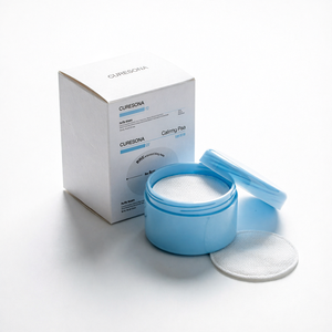Curesona Calming Pads 8cm Soothing <b>For</b> All Skin Types K Beauty Formula - Product Image 1