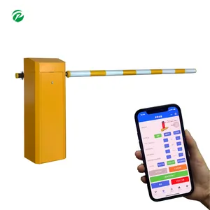 0.6s high torque Speed Boom Barrier Gate paint process barrier gate parking smart remote control fence bars
