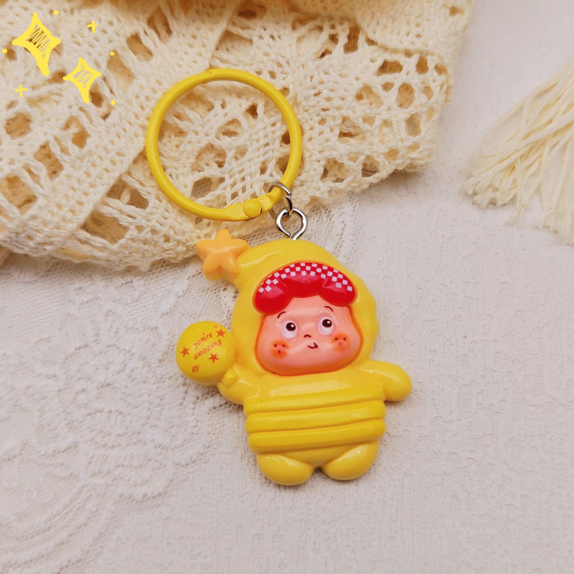 Large star man-yellow hat