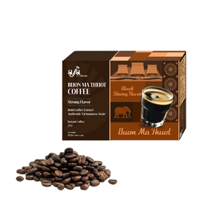 กาแฟสำเร็จรูป Buon MA Thuot รสชาติเข้มข้นใช้งานง่ายโรบัสต้าคอฟฟี่ช่วยประหยัดเวลาจากเวียดนาม - Product Image 1