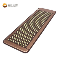 Jiwan Lejia – Matelas chauffant en jade et tourmaline personnalisé pour clubs de bien-être, avec pierres de massage thermiques – Vente en gros