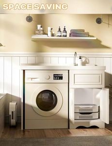 Collapsible Plastic Laundry <b>Basket</b> <b>Foldable</b> Laundry <b>Basket</b> Plastic with Handles Pop up Storage Container - Product Image 4