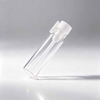 Botol Vial Kaca Mini Transparan 1ml 2ml, Botol Sampel Parfum Minyak Atsiri Custom, Botol Tester Parfum Kecil