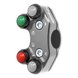 Interruttore Manubrio Sinistro per Aprilia Tuono 457 (Titanio) - Product Image 2