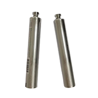 Revêtement en laque argentée ordinaire en aluminium Tube cosmétique en aluminium à presser vide personnalisé de 50ML