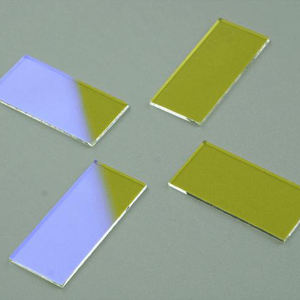 Optics Customized Yellow Dichroic Mirror with <b>Optical</b> Glass 90% Transmittance for <b>Optical</b> <b>Instruments</b> - Product Image 1