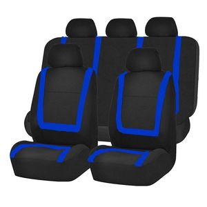 Amazon sıcak nefes Polyester kumaş tam Set araba koltuğu kapakları Univesally Fit neredeyse tüm arabalar için özelleştirme kabul edilebilir - Product Image 1