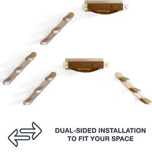 <strong>Cat</strong> Wall Shelves and Perches Set Climb Furniture Wall-mounted Playing <strong>Climber</strong> Floating Wood Picture Pet Beds &amp; Accessories CNLF - Product Image 2