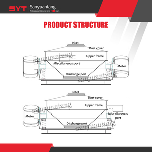 Bột Máy sàng bột rung máy Bột Khoai Lang Ngô lúa mì sàng máy - Product Image 6