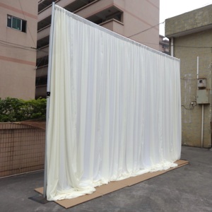 Portable <b>backdrop</b> <b>stand</b> adjustable event decoration pipe and drape - Product Image 1