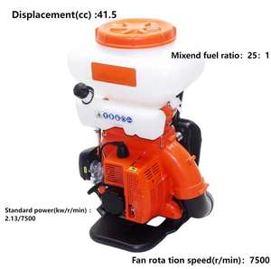 電気充電式ガソリン駆動マニュアル2 in 1農業用Jacto Farmate 26lナップサックパワースプレーヤー - Product Image 3