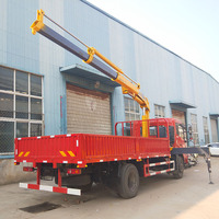 Grue mobile articulée HAOY 5 tonnes à commande à distance pour atelier, avec bras articulé et nacelle hydraulique
