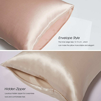 Housse de coussin de luxe en soie 100% 16mm, style enveloppe, vente en gros d'usine, pour usage domestique et hôtelier