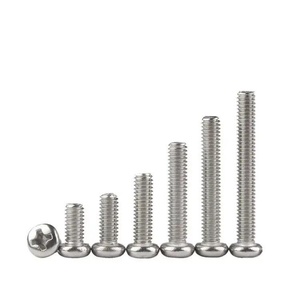 Custom CNC Machined M2-M8 Stainless Steel <b>Flat</b> Head <b>Screw</b> Cross Recessed Metric Measurement System - Product Image 6