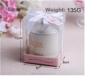 Boda ducha nupcial favores de la ducha del bebé gracias regalos para invitados especias y todo lo bueno de cerámica azúcar tazón olla taza - Product Image 5