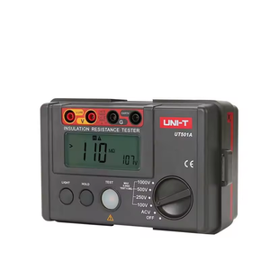เครื่องวัดความต้านทานฉนวนแบบดิจิตอล UT501A, 0-1000V, สูงสุด 5.5G โอห์ม เครื่องทดสอบโอห์มอเนกประสงค์ UT-501A - Product Image 4