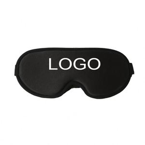 Custom Logo Screen Printed 3D Contoured Cup Sleep <b>Mask</b> for Men Women with Lash Extensions <b>Eye</b> Covers - Product Image 1