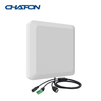 Lecteur RFID longue portée UHF CHAFON CF561 ISO1800-6C(EPC GEN2) 6dBi en ABS avec USB RS232 WG Trigger pour la gestion des camions poubelles