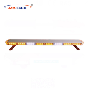 Barra de Luces LED de Advertencia Delgada de Aluminio de <span class=keywords><strong>41</strong></span> Pulgadas, 12V 24V, Color Ámbar Blanco, con Luz de Freno - Product Image 1