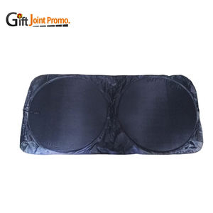 <span class=keywords><strong>Grand</strong></span> pare-soleil en Polyester bon marché, impression de LOGO, pare-soleil pliant automatique, pare-soleil avant de voiture - Product Image 3