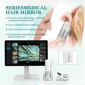 เครื่องวิเคราะห์หนังศีรษะแบบพกพา เครื่องตรวจสอบหนังศีรษะ เครื่องวิเคราะห์เส้นผม ตรวจสอบสุขภาพหนังศีรษะ เครื่องมือสำหรับคลินิกผม - Product Image 1