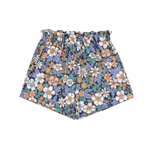 Short personnalisé à imprimé de fleurs pour enfants Short décontracté à cordon de serrage pour les filles de 0 à 10 <span class=keywords><strong>ans</strong></span> Short d'été personnalisé - Product Image 5