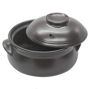 Bol en céramique coréen de qualité supérieure avec couvercle pour la cuisson de fondue, <span class=keywords><strong>dolsot</strong></span>, <span class=keywords><strong>bibimbap</strong></span> et de soupes - Product Image 2