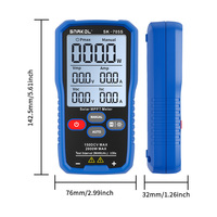 Testeur de panneaux solaires MPPT HEDAO SK-705 1000W-2000W, mesure de puissance maximale du module PV, tension en circuit ouvert et courant en court-circuit