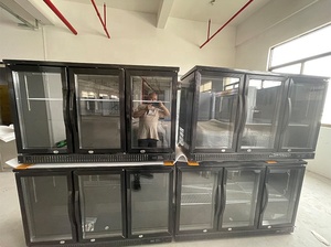 Thiết bị thanh thương mại Bốn cửa kính undercounter làm mát không khí bia rượu hiển thị mát đồ uống tủ lạnh điều khiển kỹ thuật số - Product Image 2